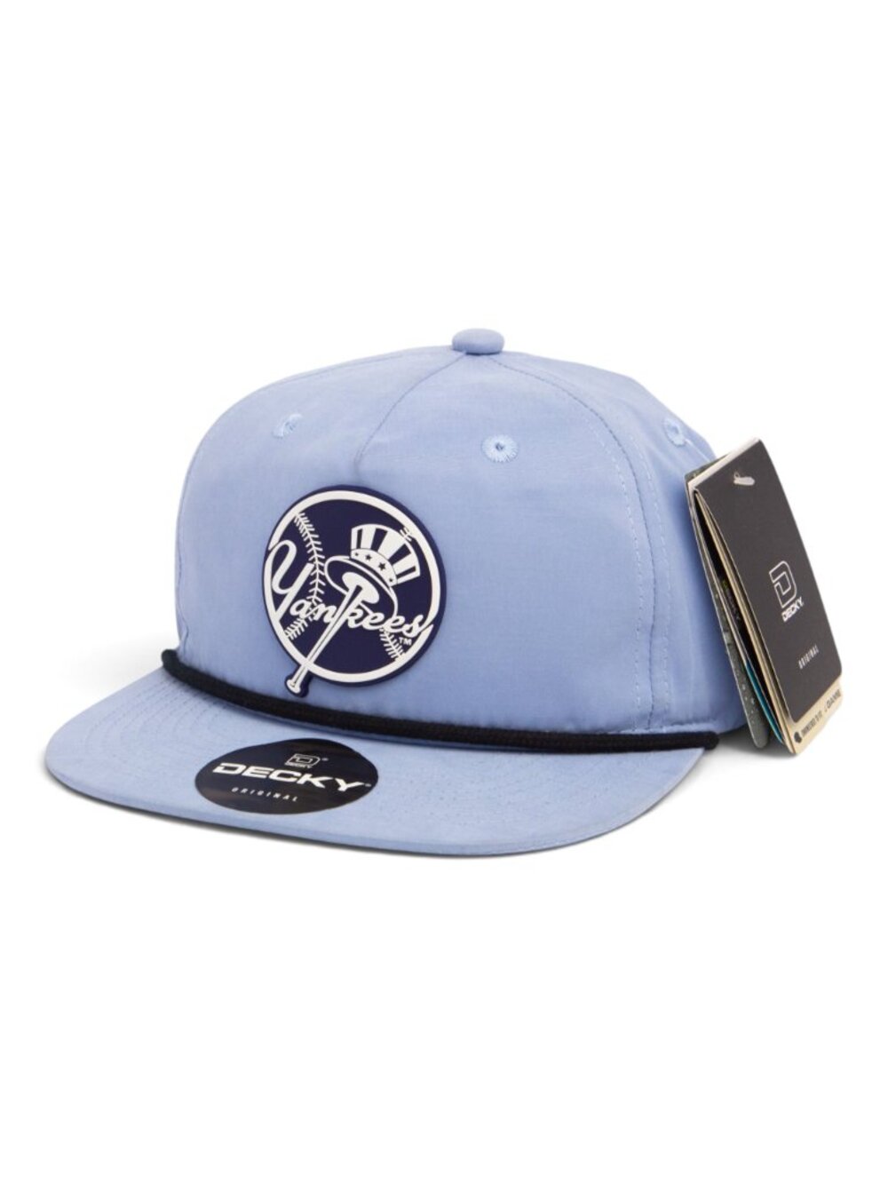 New York Yankees Navy 3D Classic Rope Hat- Sky/ Black